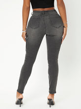 SXY Flap Pocket Skinny Jeans